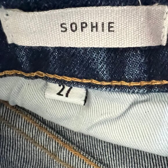 Imogene + Willie Women's Straight Leg Jeans - Sophie Indigo Stretch - Picture 2 of 11